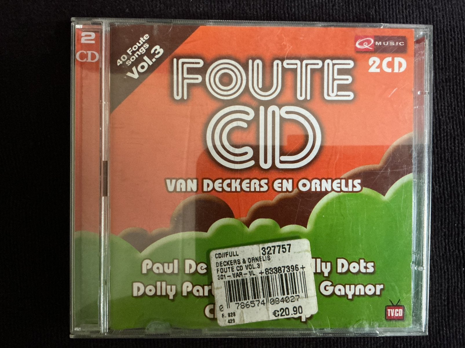 Foute Cd van Q-music 40 Foute Songs vol.3 dubbel-cd, Ophalen of Verzenden, Zo goed als nieuw