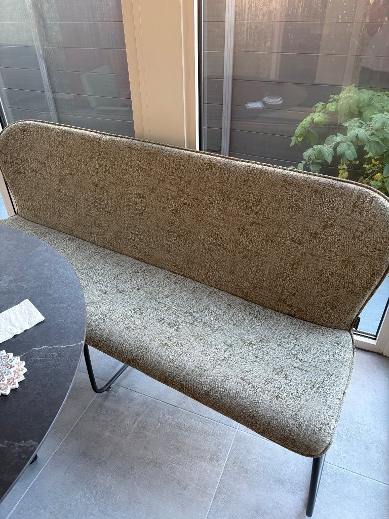 Blake bankje en Kiko stoelen van Bert Plantagie, Ophalen, Twee, Overige kleuren, Leer