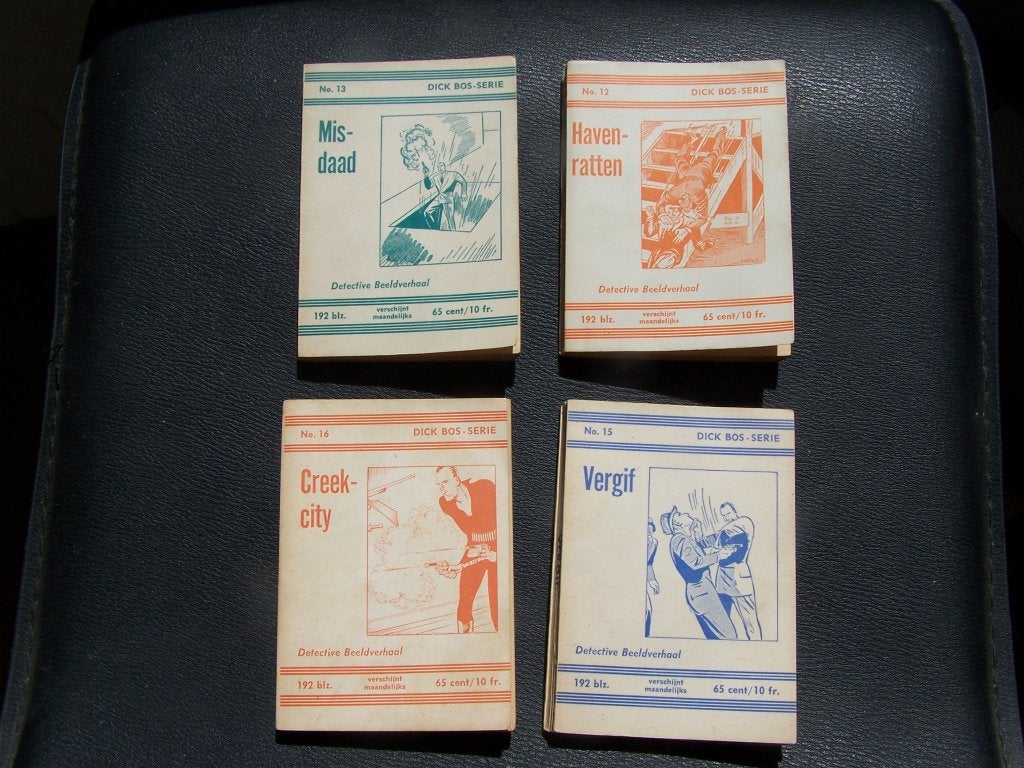 Dick Bos Strip verhalen, Boeken, Stripboeken, Meerdere stripboeken, Ophalen of Verzenden, Nieuw, Alfred Mazure
