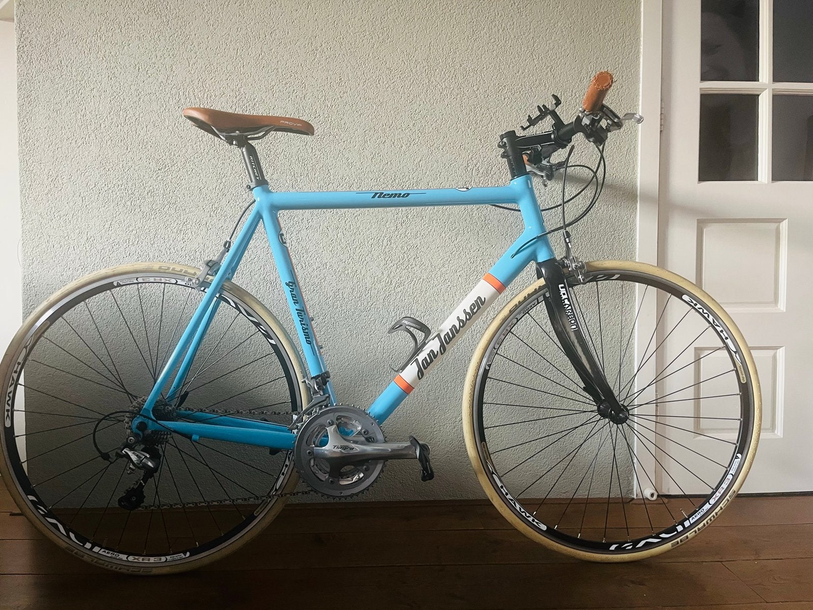 Jan Janssen nemo GT Gulf, Fietsen en Brommers, Fietsen | Racefietsen, 28 inch, Heren, Aluminium, Zo goed als nieuw