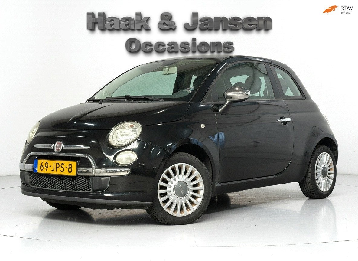 Fiat 500 1.4-16V 100PK Airco Elektrische Ramen Lmv NAP, Voorwielaandrijving, 101 pk, Gebruikt, 4 cilinders
