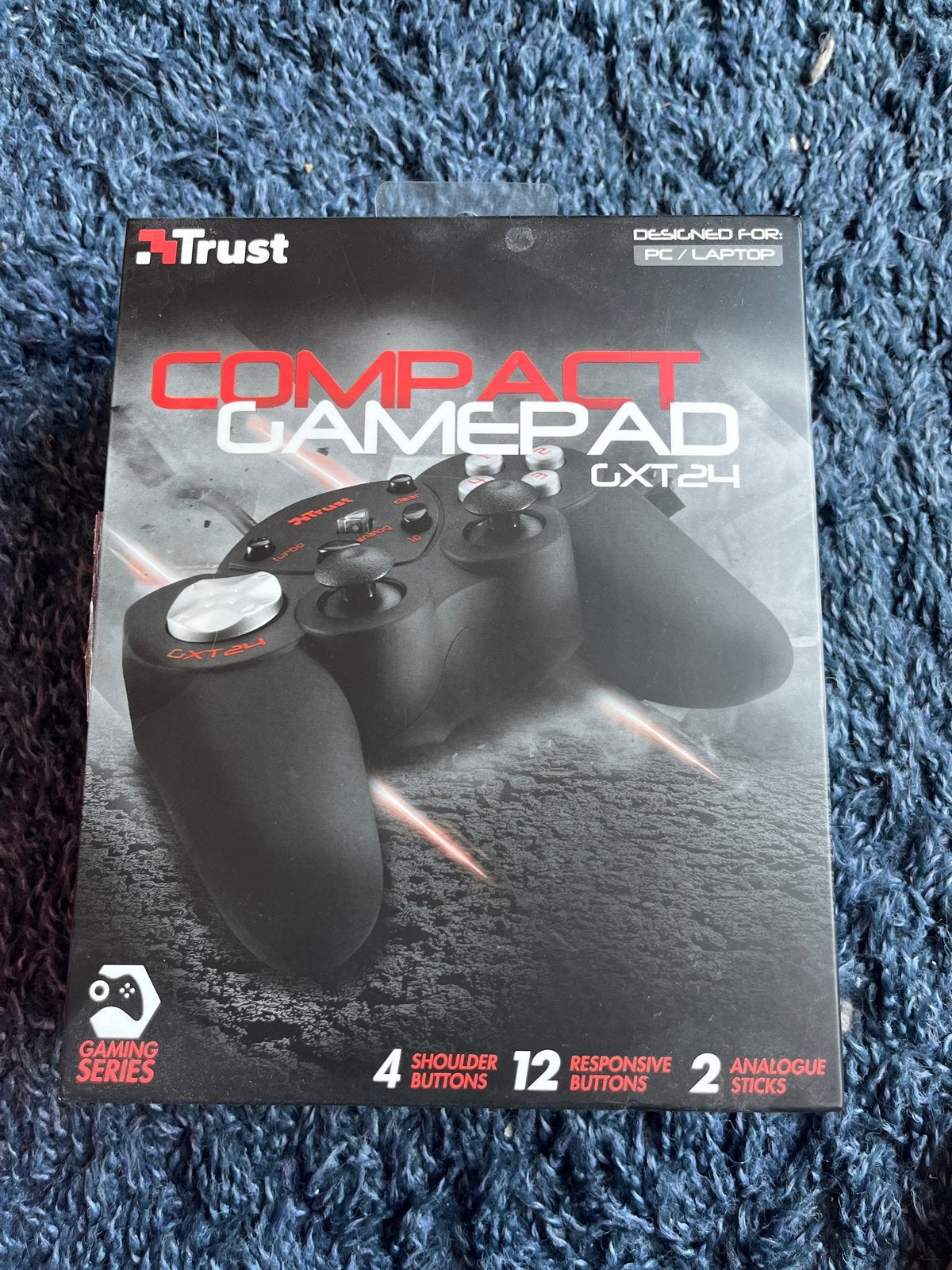 Trust Compact Gamepad GXT 24 voor PC/Laptop, Ophalen, Nieuw, Overige typen, PC