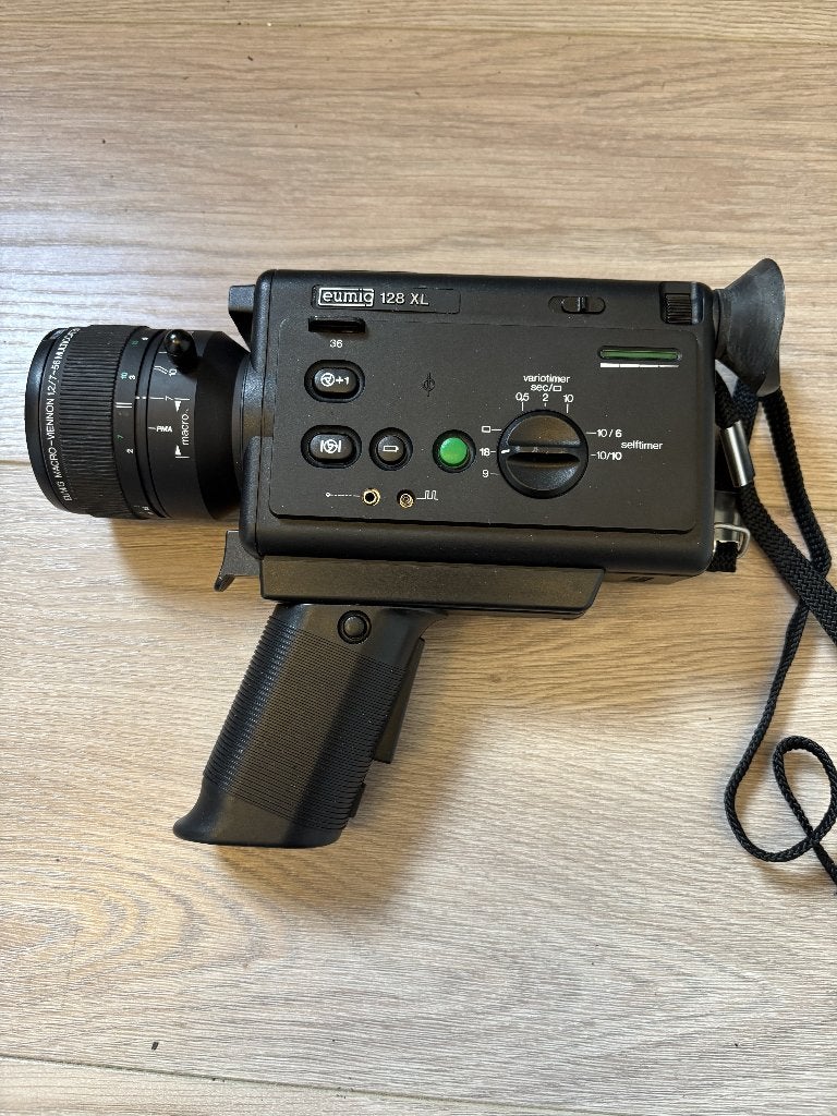 Eumig 128XLSuper 8mm filmcamera, Ophalen of Verzenden, 1980 tot heden, Filmcamera