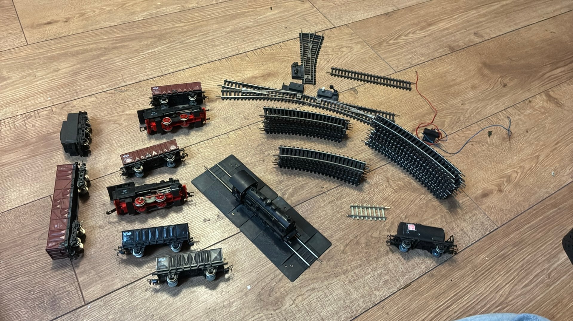 Piko treinset, Gelijkstroom, Analoog, Gebruikt, Treinset