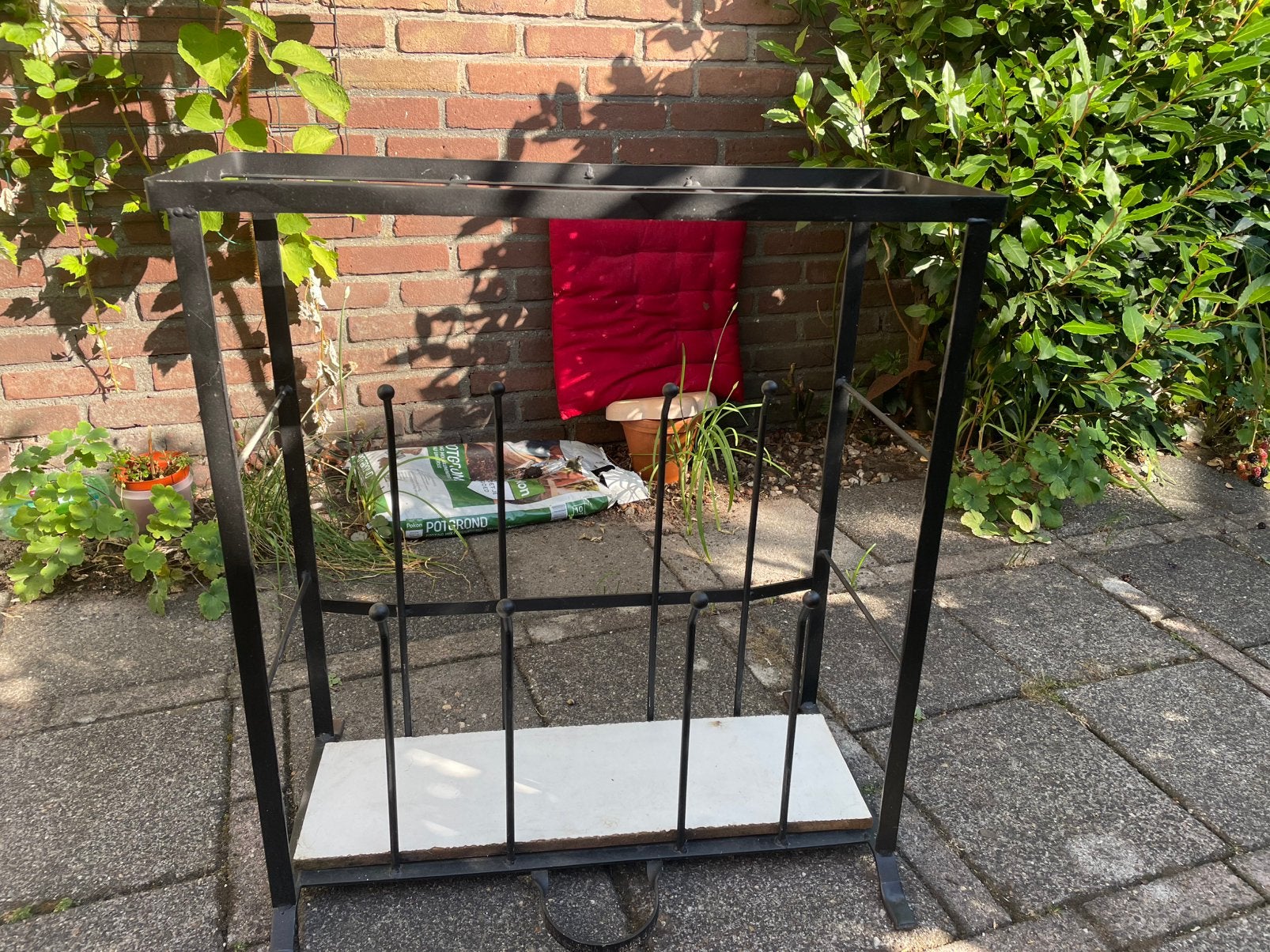 Laarzenrek metaal, Ophalen, Zo goed als nieuw