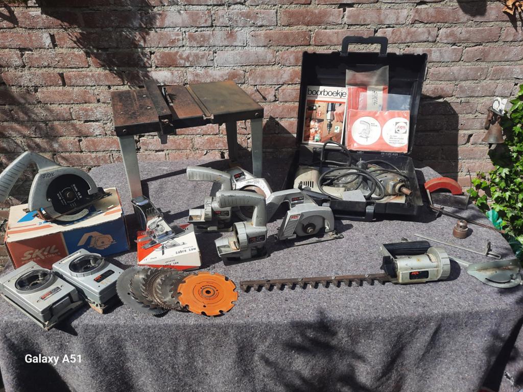 Vintage Combi-gereedschap Jaren '50, '60, '70 - Skil, Ophalen of Verzenden, Gebruikt