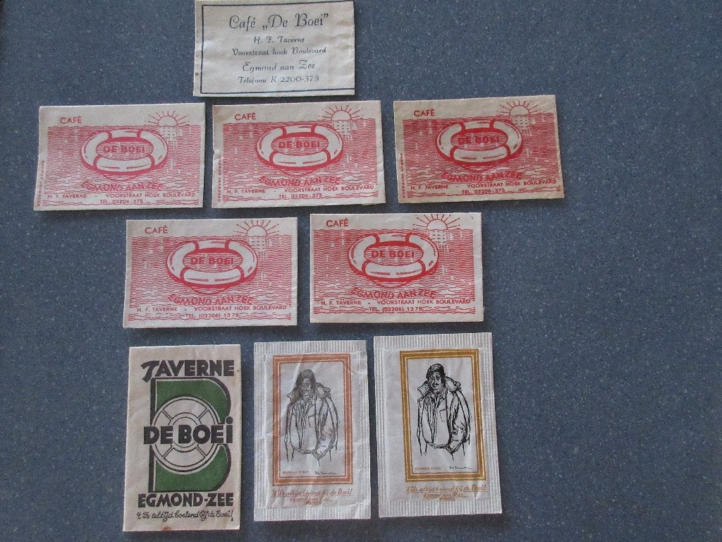 9 x Egmond aan Zee, café /taverne De Boei, Verzenden, Nederland