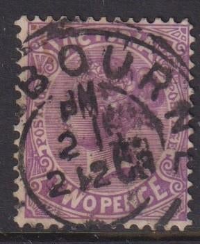 Victoria 1880 Kon. Victoria Sg 229, Verzenden, Gestempeld, Koningshuis