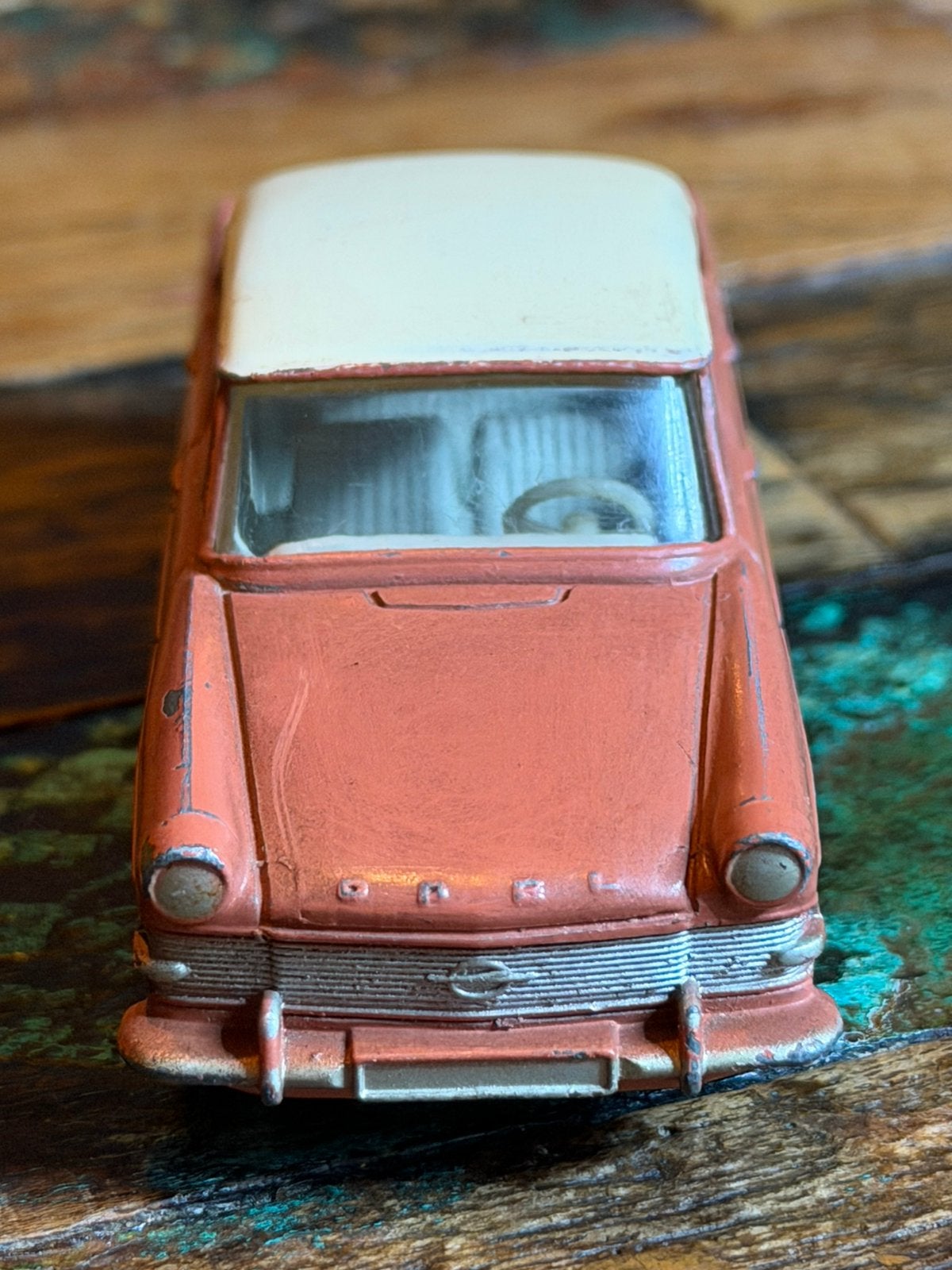 Dinky Toys France 554 Opel Rekord – originele staat, Hobby en Vrije tijd, Ophalen of Verzenden, Gebruikt, Auto, Dinky Toys