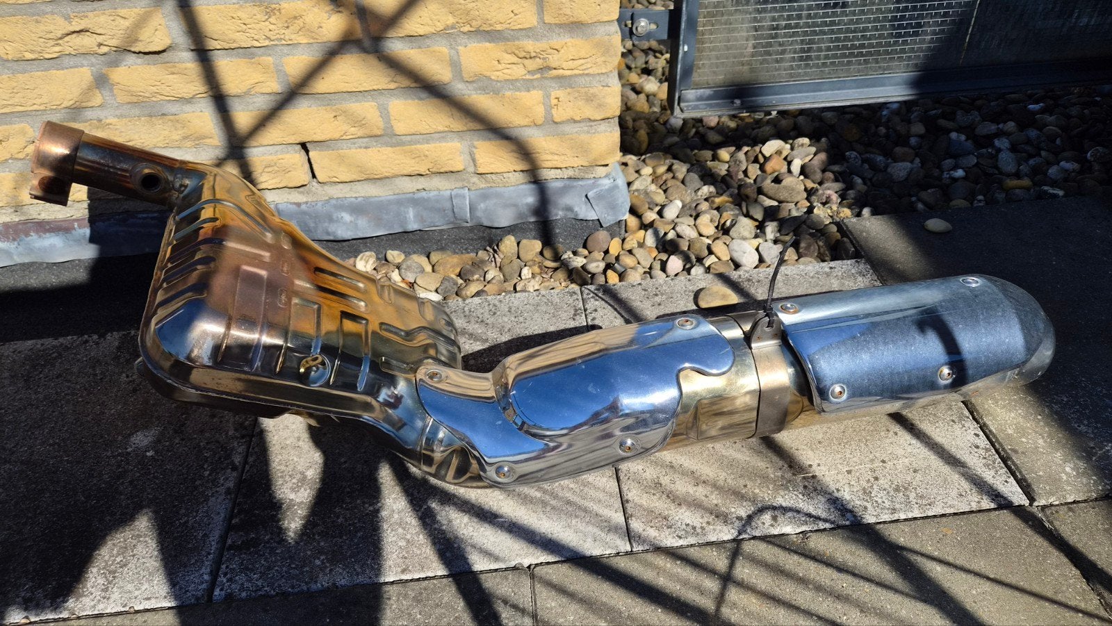 Originele uitlaat BMW R1100GS / R1100R, Motoren, Onderdelen | BMW, Ophalen, Gebruikt