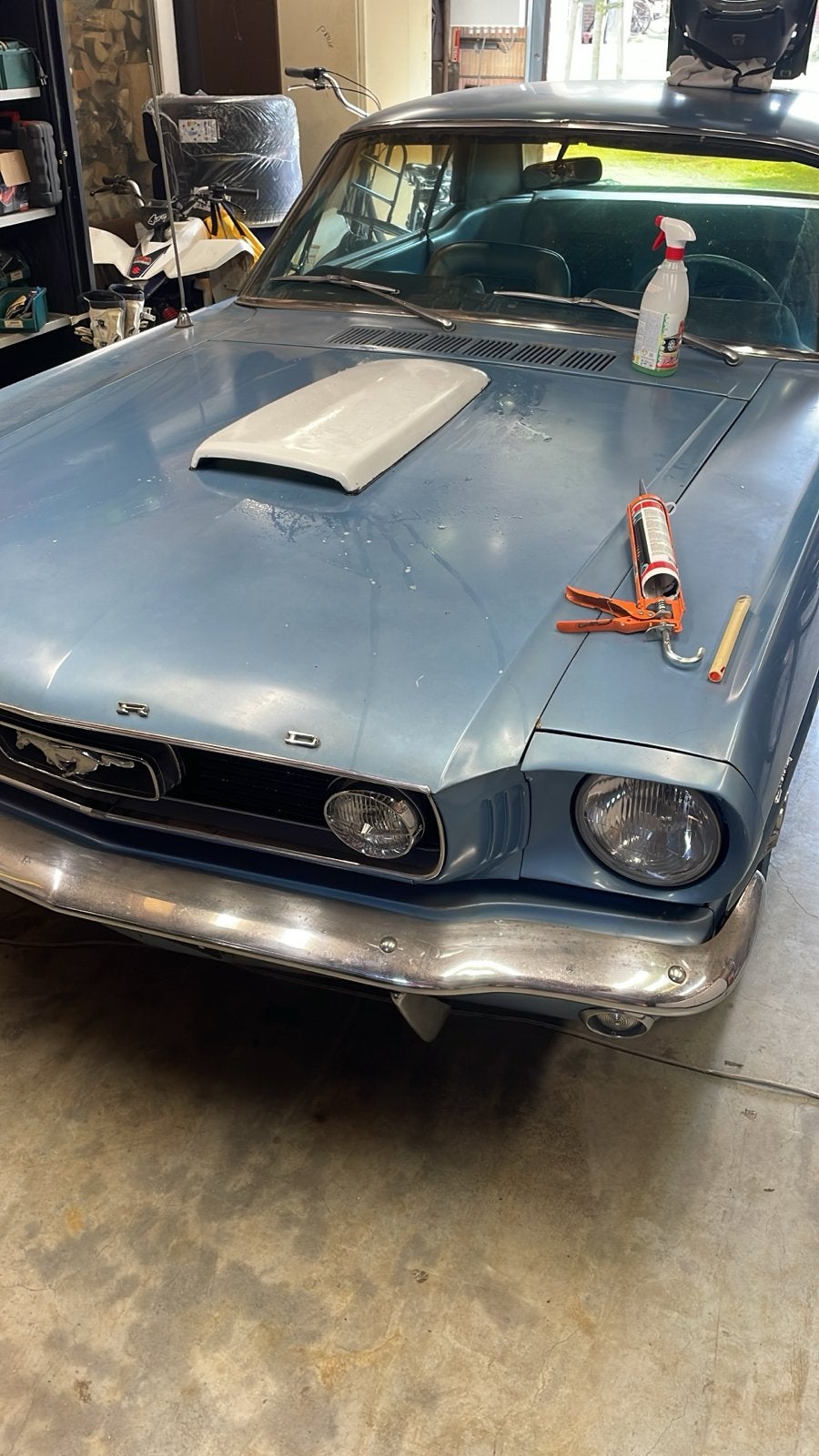 Motorkap scoop voor Ford Mustang (1964-1966), Ophalen of Verzenden, Nieuw, Ford, Motorkap