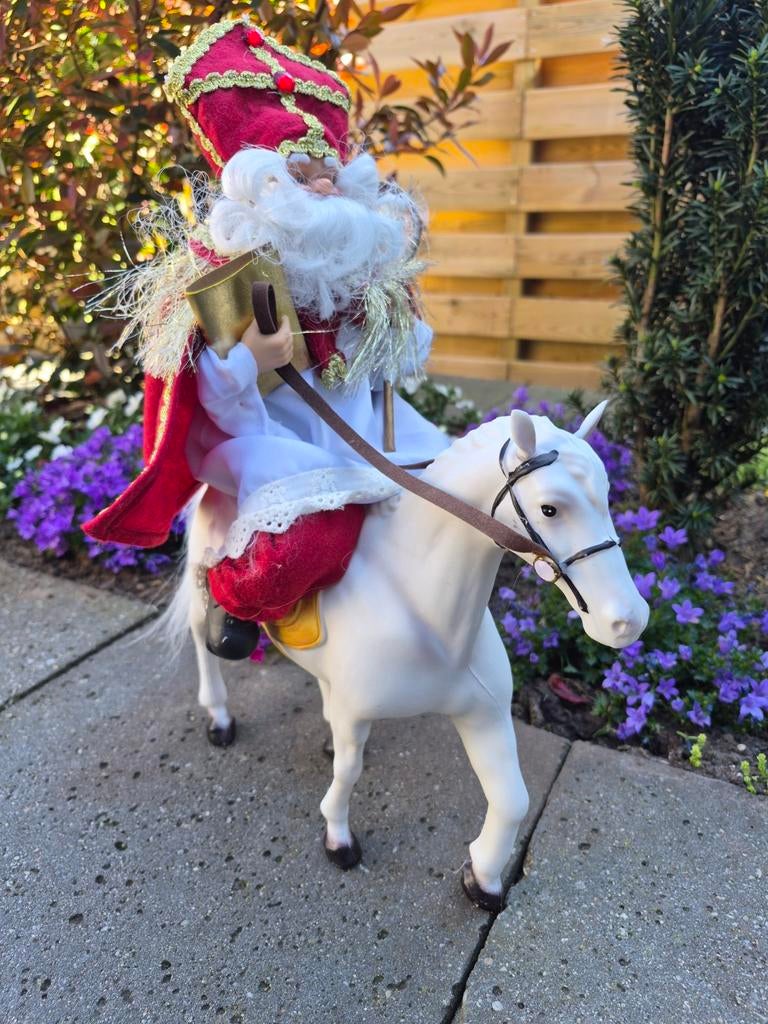 Sinterklaas verzamelen sinterklaas op paard  decoratie, Diversen, Sinterklaas, Ophalen of Verzenden