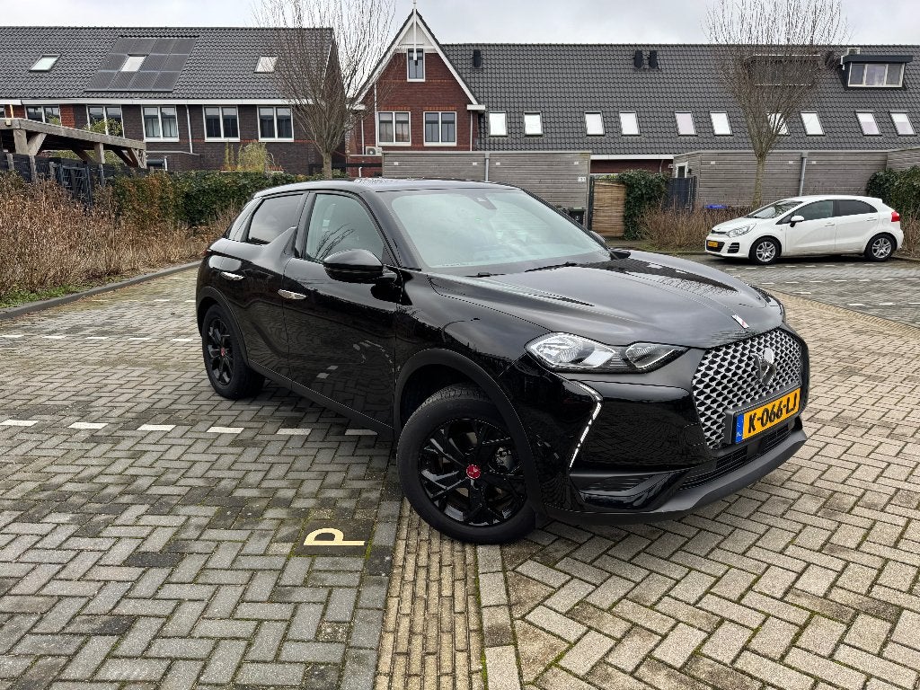 DS 3 Crossback E-Tense Performance Line | Zwart | 2020, Auto's, DS, 136 pk, Zwart, Leder en Stof, Origineel Nederlands