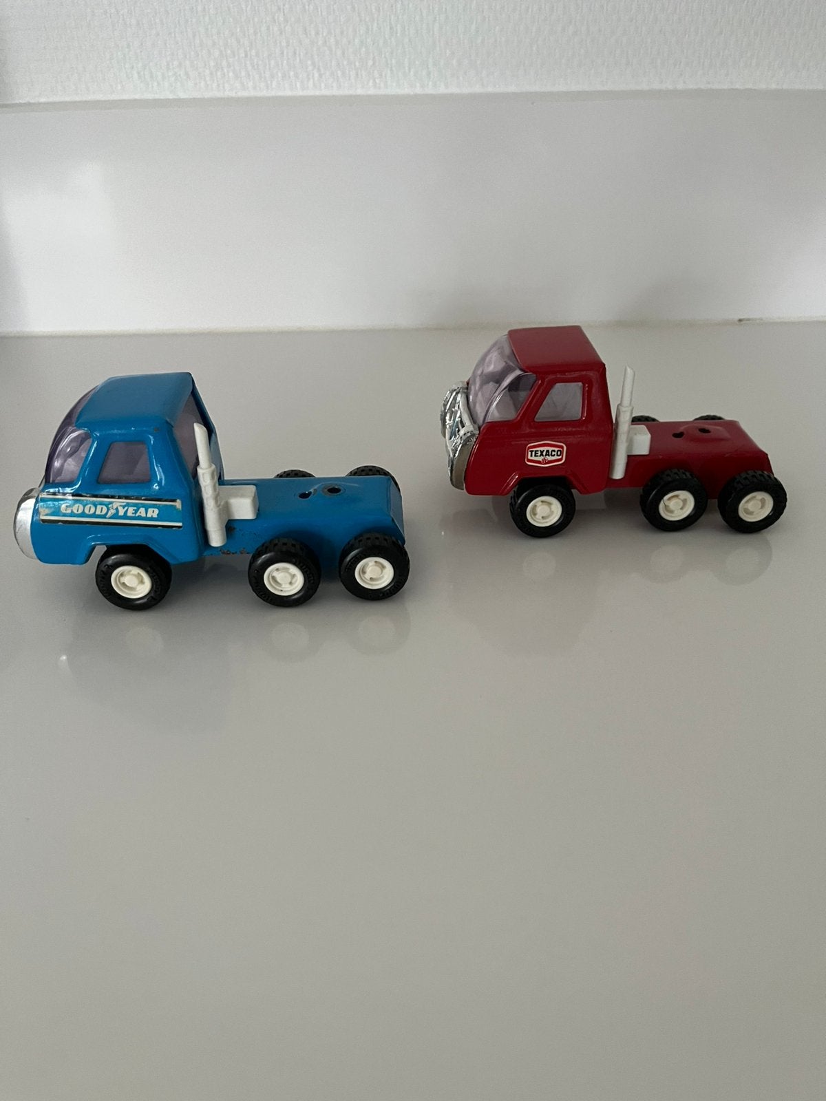 2 vintage Buddy L mini-vrachtwagencabines, Verzamelen, Ophalen of Verzenden, Gebruikt