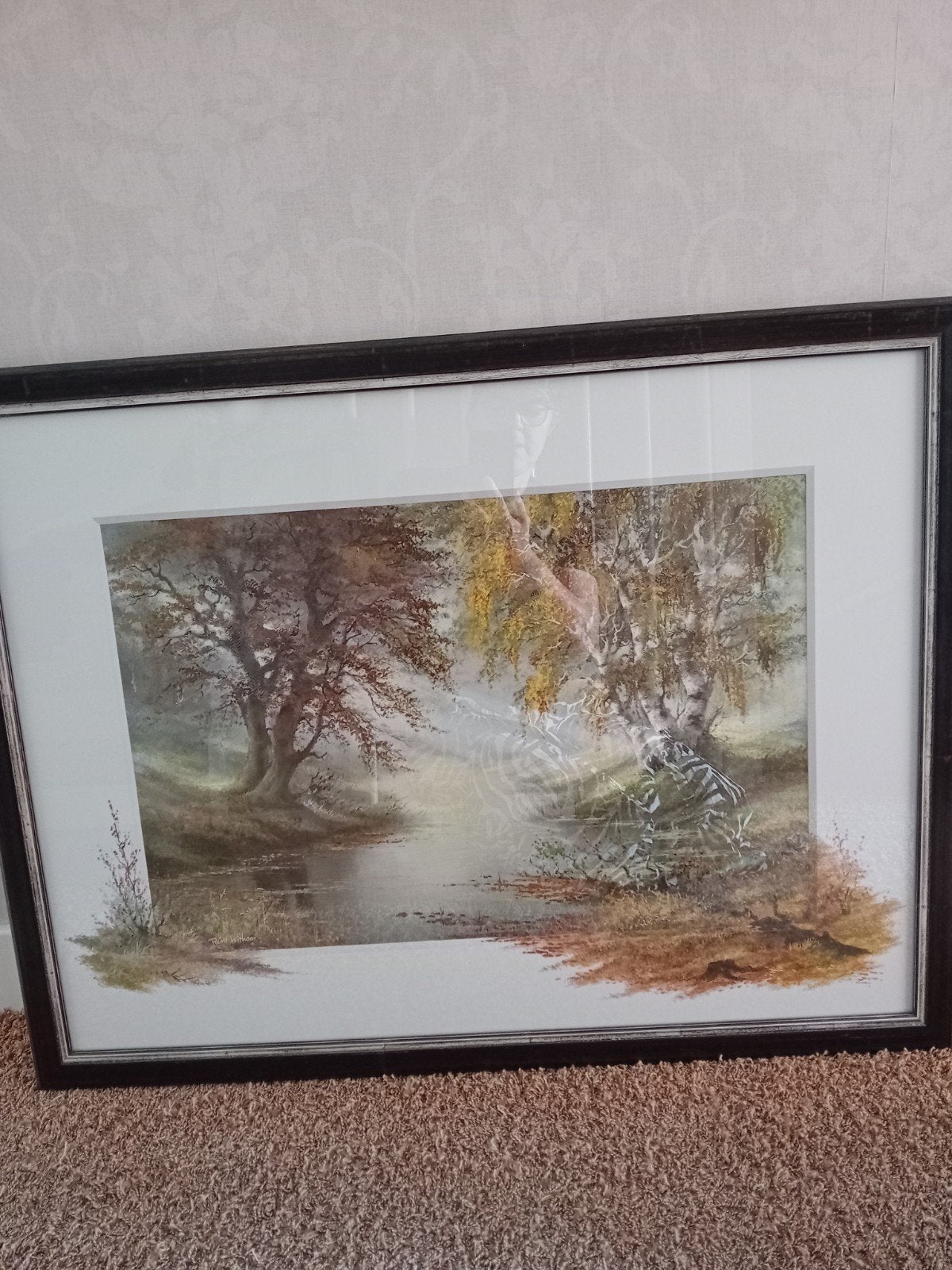 schilderij, Ophalen