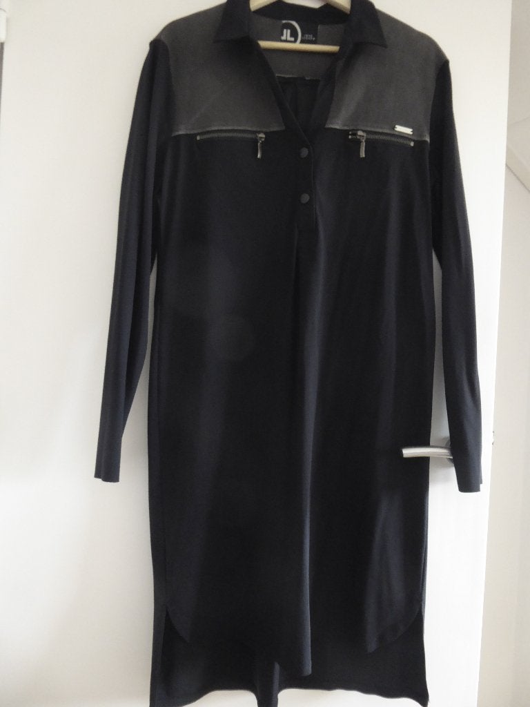 jane Lushka zwart jurkje, Kleding | Dames, Zwart, Maat 42/44 (L), Ophalen of Verzenden, Zo goed als nieuw