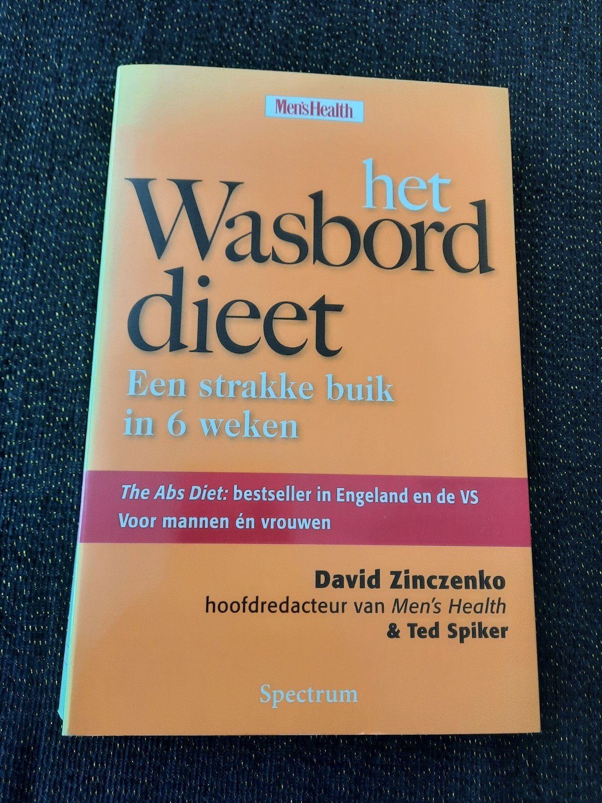 Het Wasborddieet - Een strakke buik in 6 weken, Ophalen of Verzenden, Gelezen, Dieet en Voeding, David Zinczenko & Ted Spiker