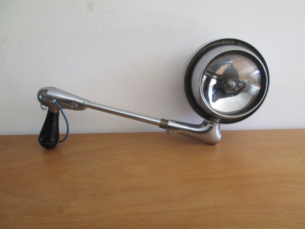 Zoeklicht Amerkaanse auto 40/50,s / 6 volt / Getest, Ophalen of Verzenden, Gebruikt