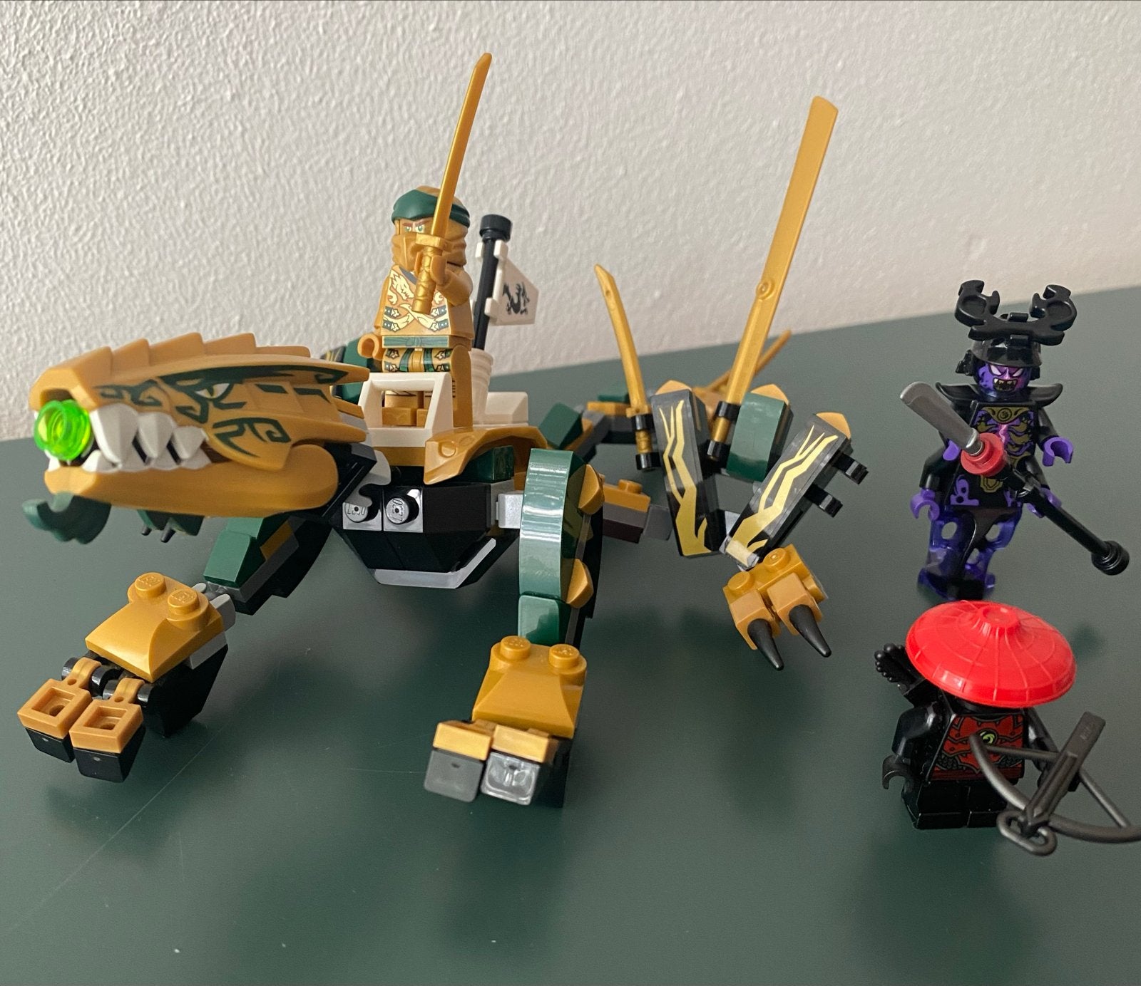 LEGO Ninjago Legacy 70666 Gouden Draak - Compleet, Ophalen of Verzenden, Gebruikt