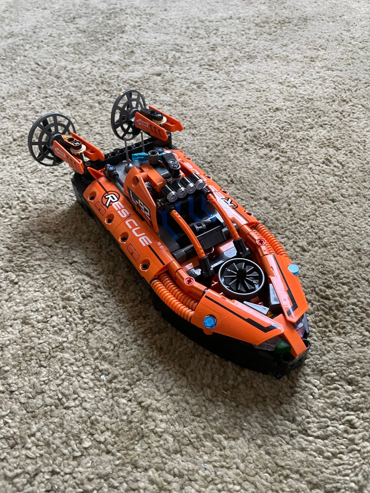 LEGO Technic Hovercraft (42120) - Zo goed als nieuw, Ophalen of Verzenden, Zo goed als nieuw