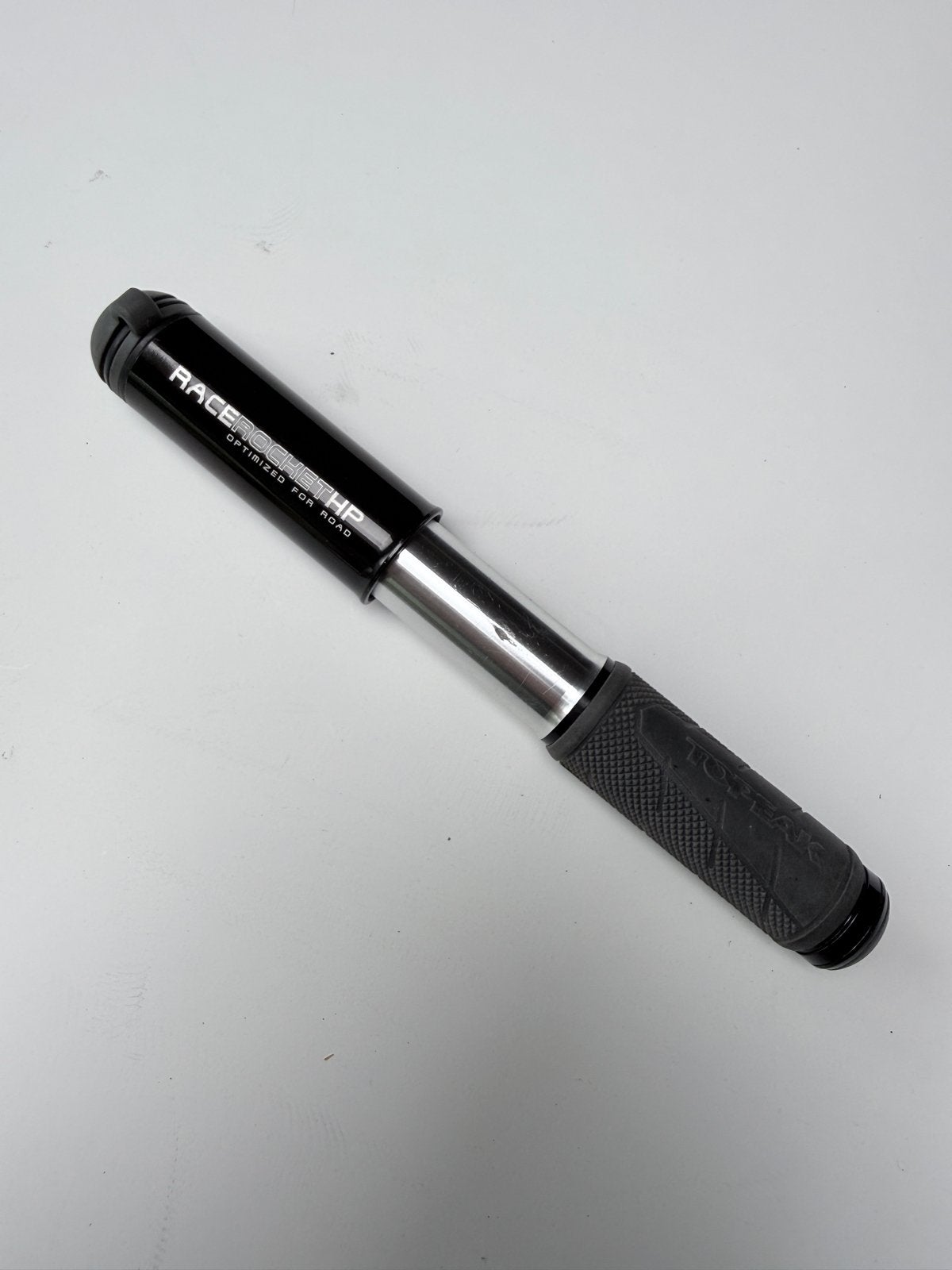Topeak RaceRocket HP Mini Fietspomp, Fietsen en Brommers, Fietsaccessoires | Fietspompen, Gebruikt, Ophalen of Verzenden