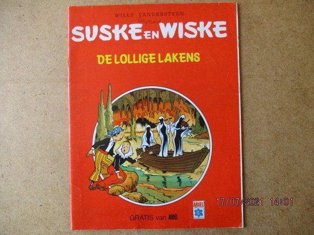 adv5137 suske en wiske ariel, Eén stripboek, Ophalen, Gelezen
