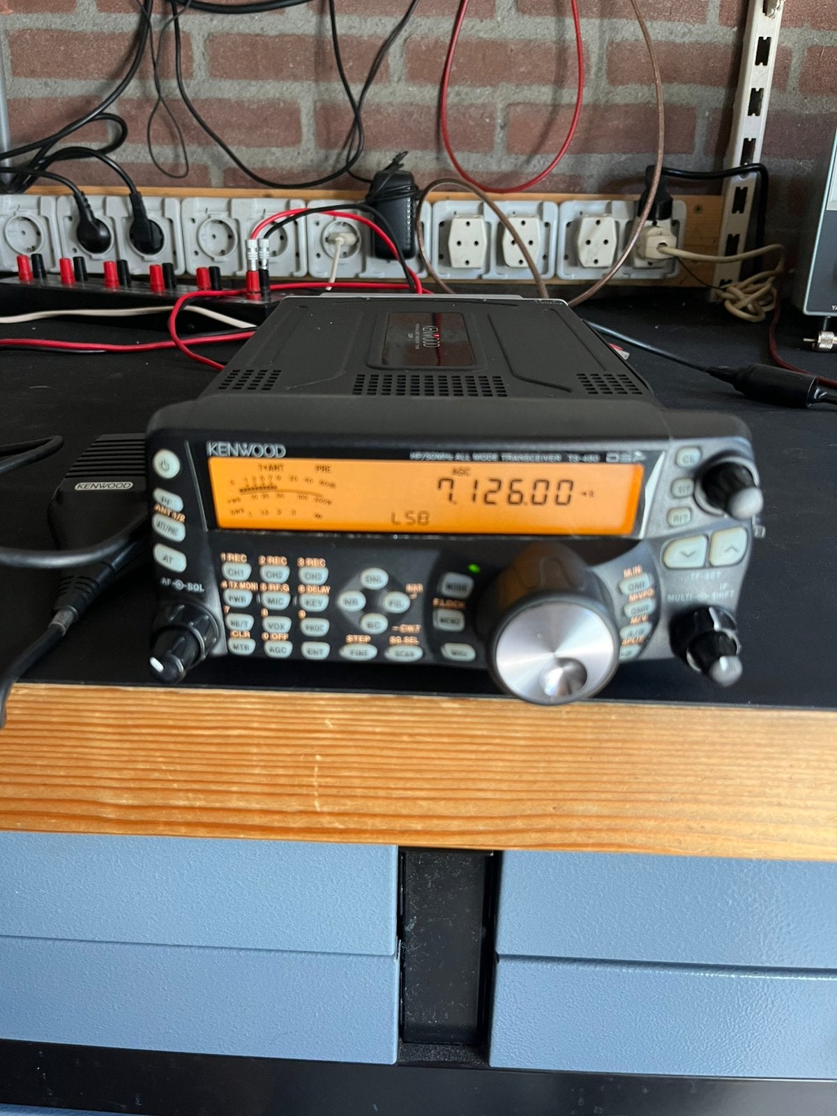 Kenwood ts 480 sat, Telecommunicatie, Zenders en Ontvangers, Ophalen of Verzenden, Zo goed als nieuw