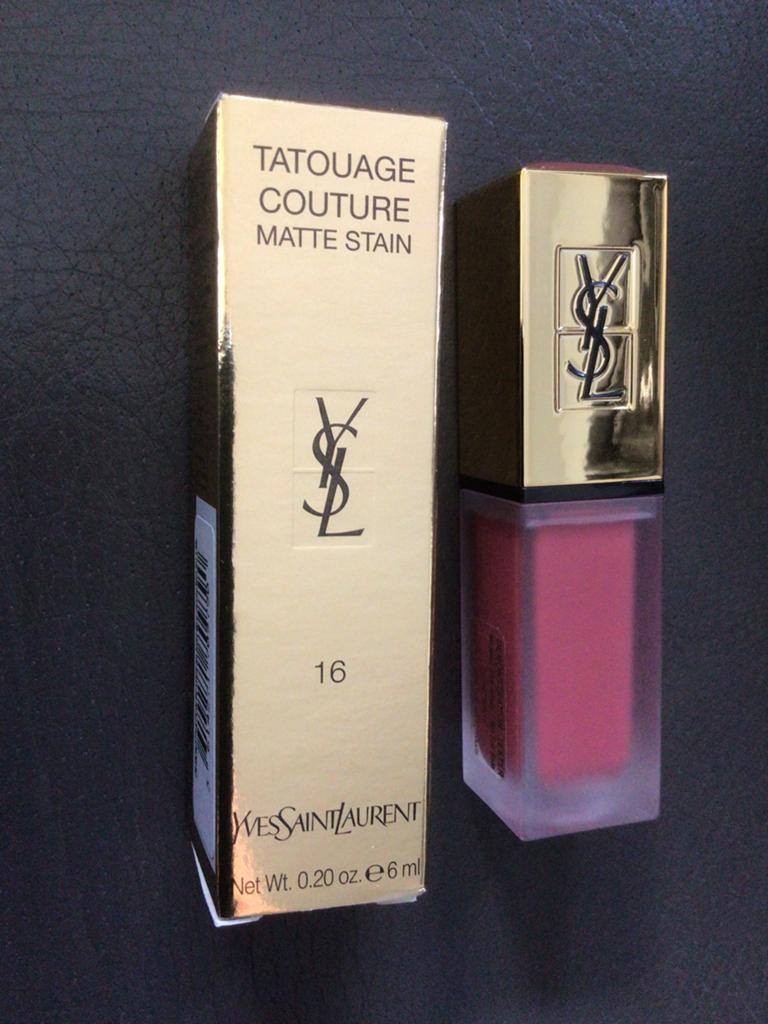 Yves Saint Laurent Tatouage Couture lipstick 16 NIEUW, Ophalen of Verzenden, Nieuw, Lippen, Make-up