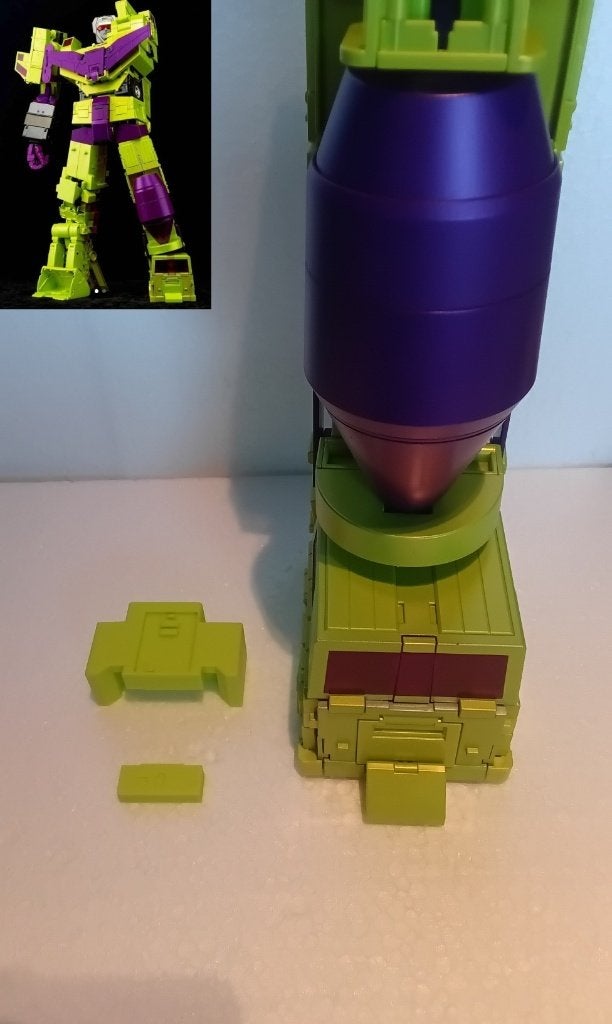 transformers - fanstoys devastator  heel block MIXmaster, Verzamelen, G1, Ophalen of Verzenden, Nieuw, Decepticons
