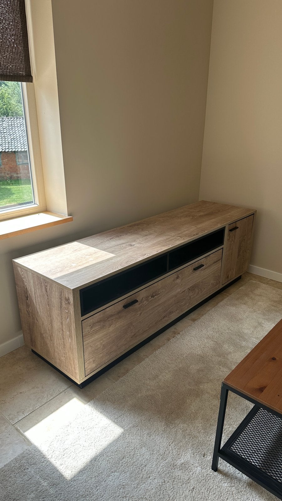 Gratis tv-meubel 183 cm breed, Huis en Inrichting, Ophalen, Gebruikt, 150 tot 200 cm, Minder dan 100 cm