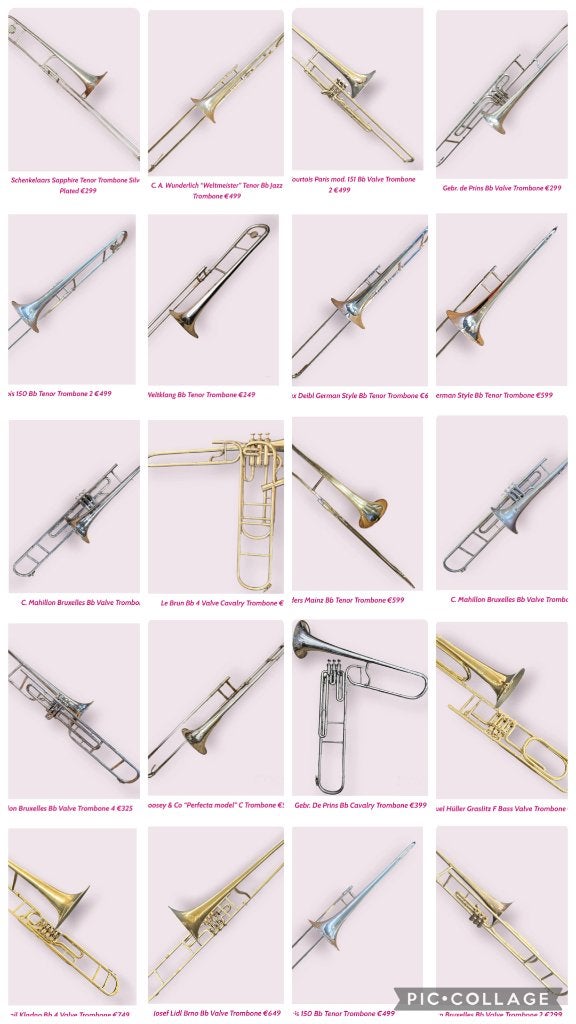 Wij hebben verschillende gebruikte Trombones!, Ophalen, Gebruikt, Tenor
