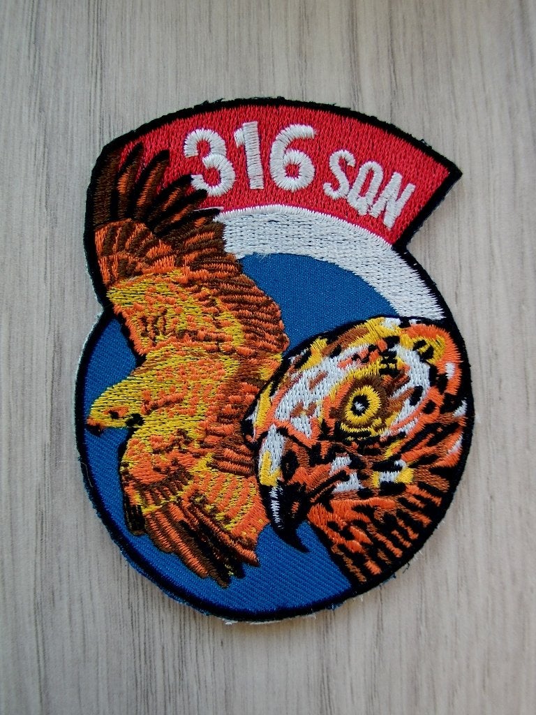 Patch Royal Netherlands Air Force 316 Squadron, Verzenden, Luchtmacht, Nederland, Embleem of Badge