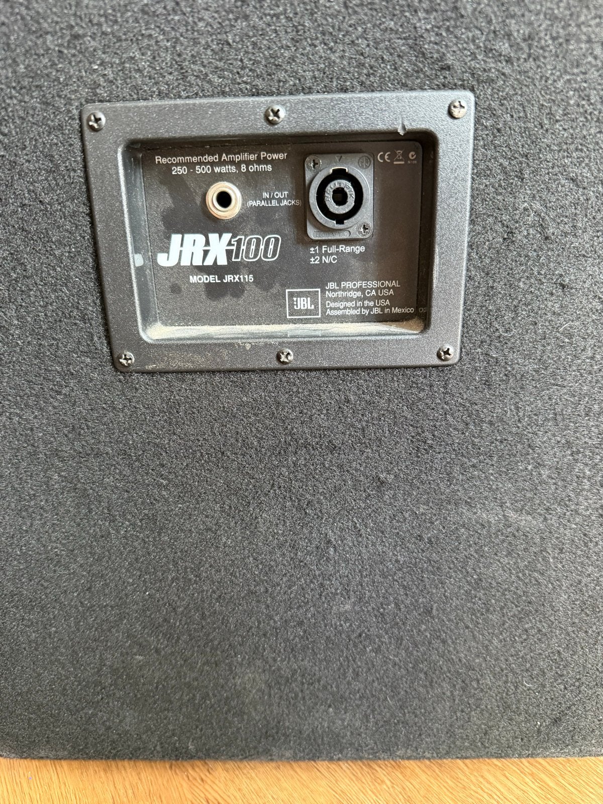 2x JBL JRX 115 passieve PA-speakers, Gebruikt, JBL, Overige typen, Ophalen