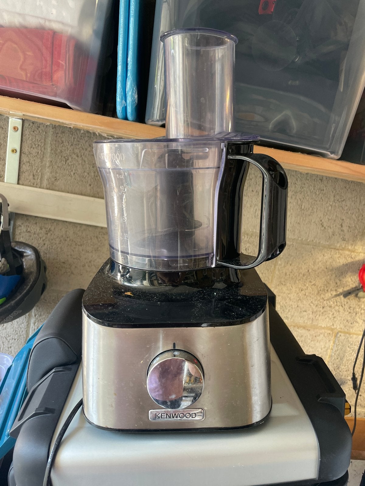 Kenwood FDM30 Foodprocessor - gebruikt, Witgoed en Apparatuur, Keukenmixers, 1 tot 2 liter, Ophalen, Zo goed als nieuw, 3 snelheden of meer