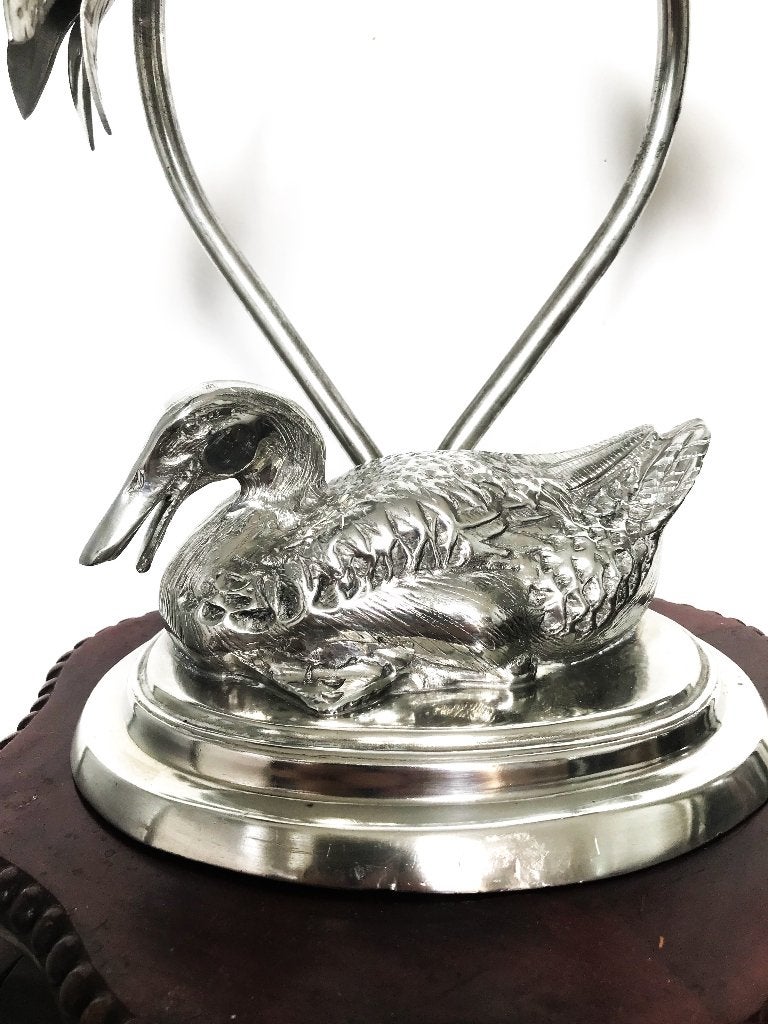 Lamp Eend Tin 97% Handwerk Decoratief Sfeer Vintage✨😍🎁👌, Antiek en Kunst, Antiek | Lampen, Ophalen of Verzenden