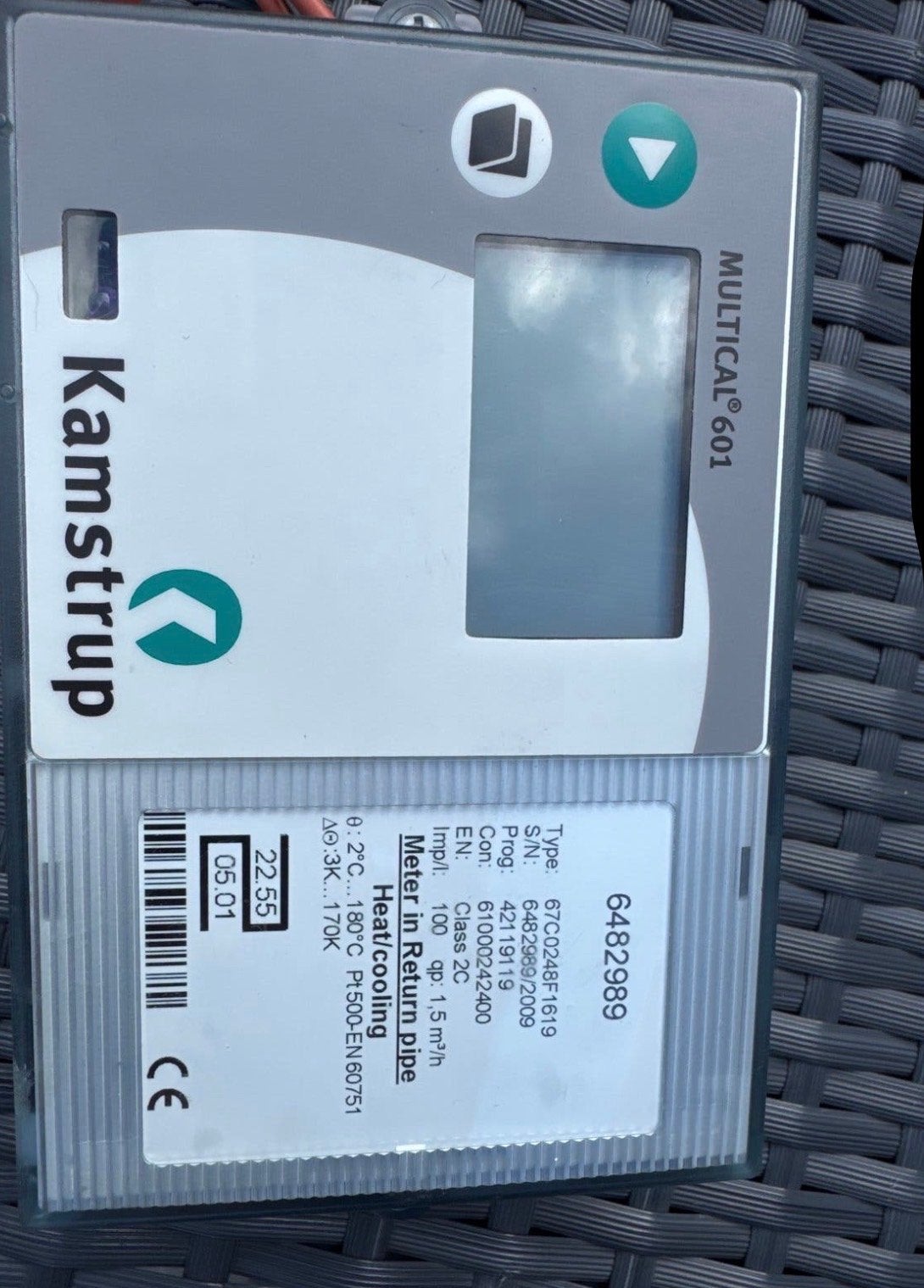 Nieuwe Kamstrup MULTICAL 601 Warmte- en Koudemeter, Ophalen of Verzenden, Nieuw, Overige typen