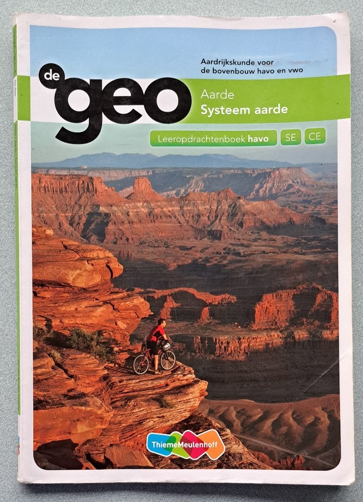9789006619201 De Geo Systeem aarde Leeropdr.boek havo SE/CE, Verzenden, Gelezen, HAVO, Aardrijkskunde