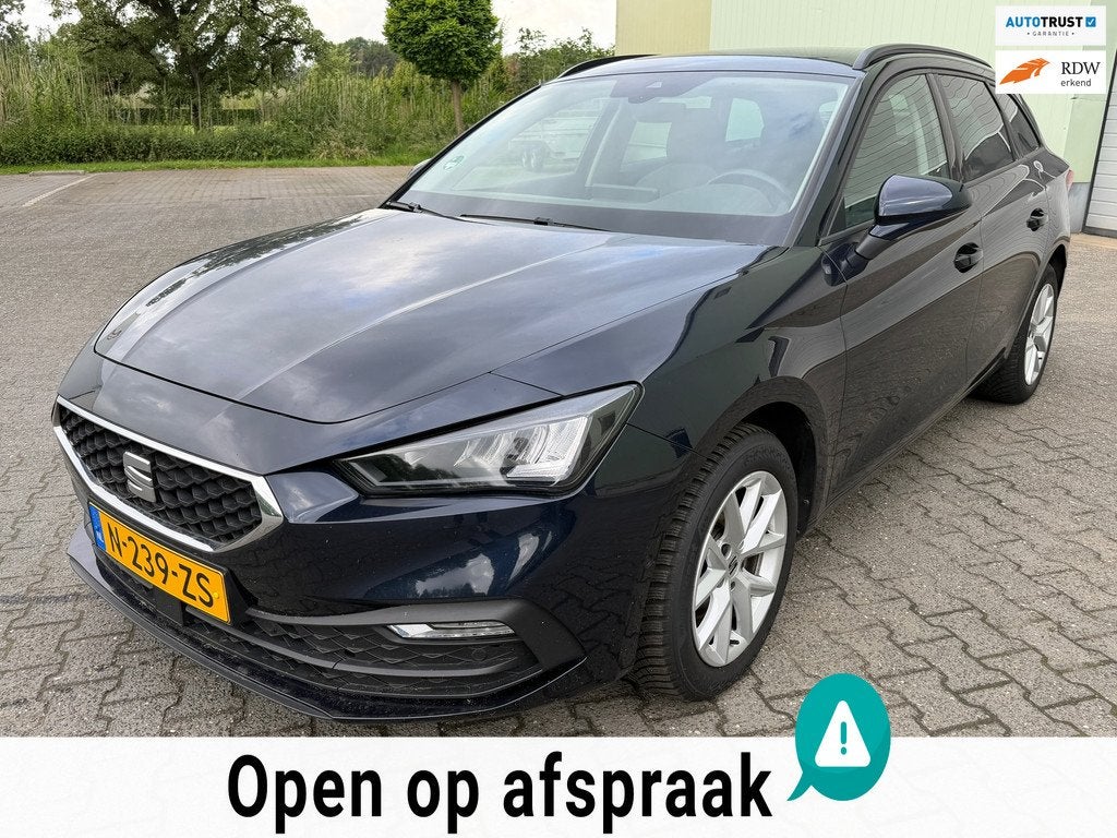 Seat Leon Sportstourer 1.0 TSI Style Business Intense | Navi, Gebruikt, Euro 6, Automatische klimaatregeling, Origineel Nederlands