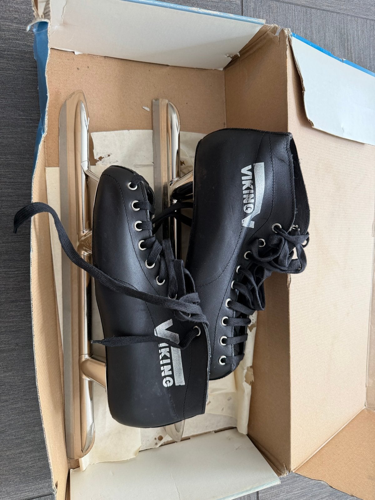 Viking noren / schaatsen maat 39 – met originele doos, Ophalen, Gebruikt, Noren, Viking