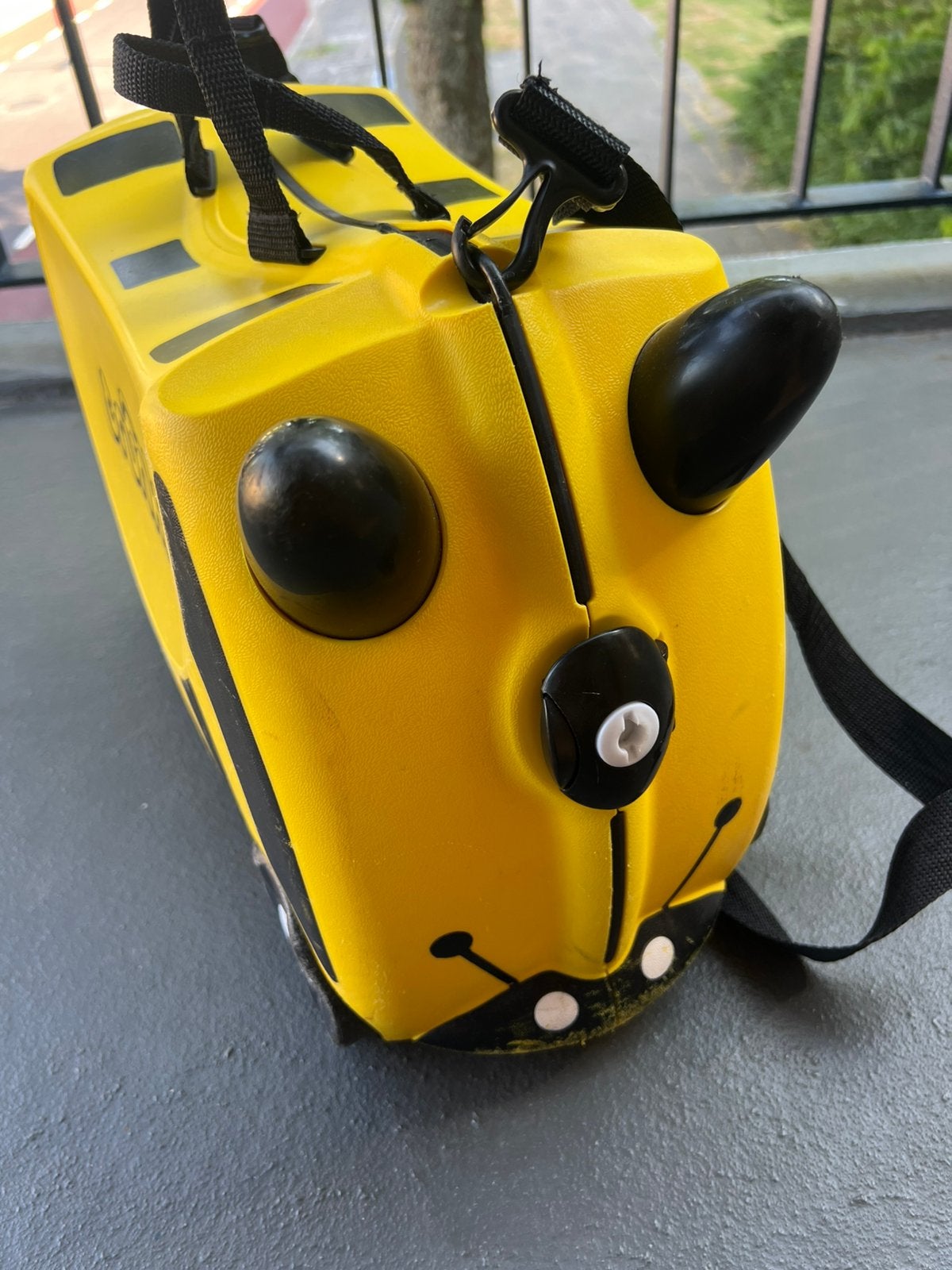 Trunki Bernard Bee Ride-on Children’s Suitcase, Gebruikt, Hard kunststof, Minder dan 50 cm, Ophalen of Verzenden