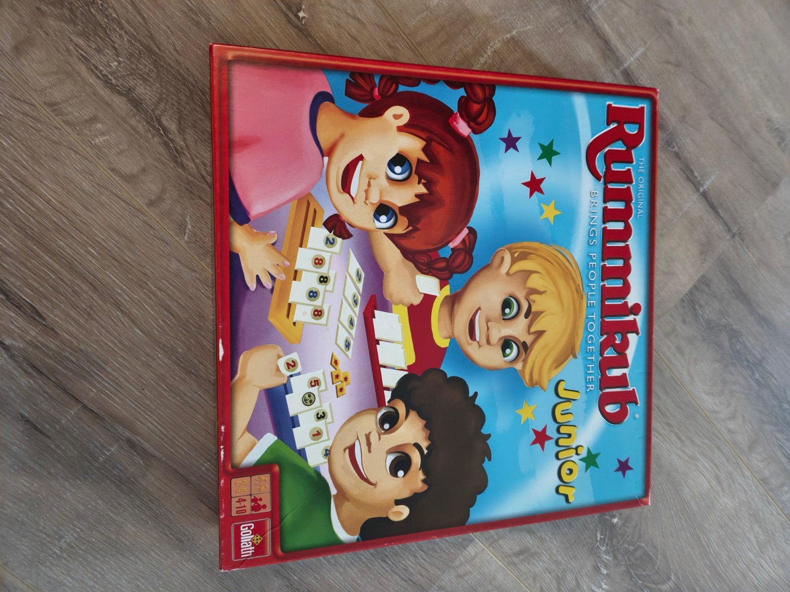Rummikub Junior bordspel - Compleet en in goede staat, Drie of vier spelers, Ophalen of Verzenden, Zo goed als nieuw, Goliath