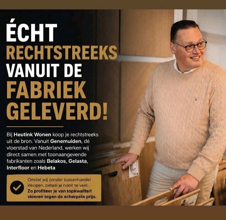 Uw huis, uw thuis Heutink wonen

Een interieur dat perfect a, 75 m² of meer, Overige typen, Nieuw, Vloeren