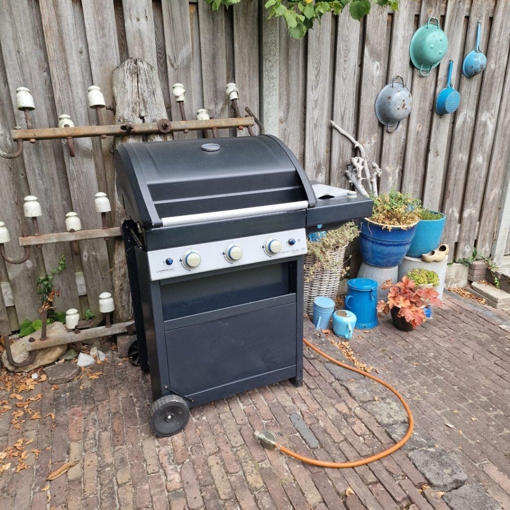 barbeque op gas, merk campingaz, Ophalen, Gebruikt, Campingaz