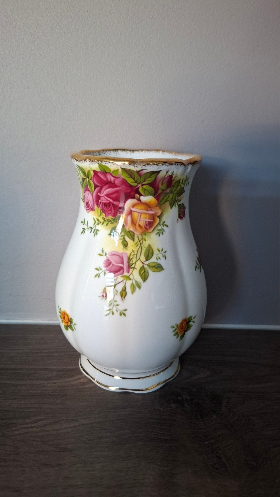 Royal Albert Old Country Roses Vaas - Vintage Porselein, Ophalen of Verzenden