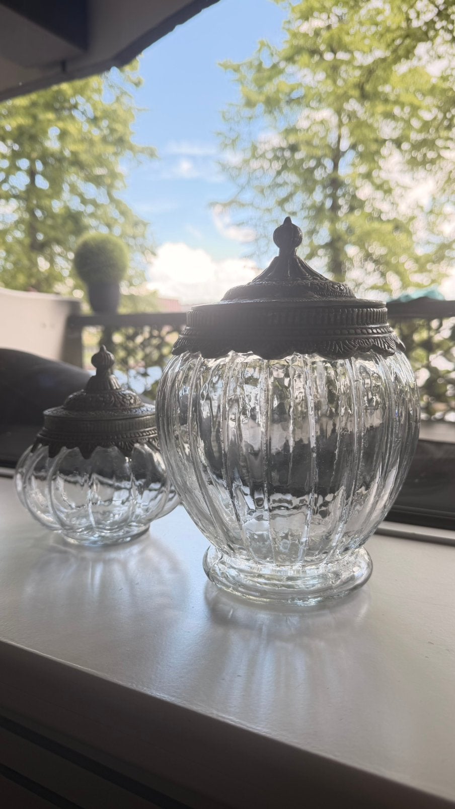 Glazen potjes, Ophalen of Verzenden
