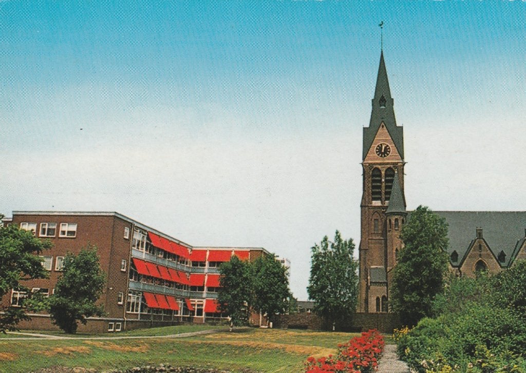 SAPPEMEER R.K. Kerk met St. Josephstichting, Verzenden, 1960 tot 1980, Ongelopen, Groningen