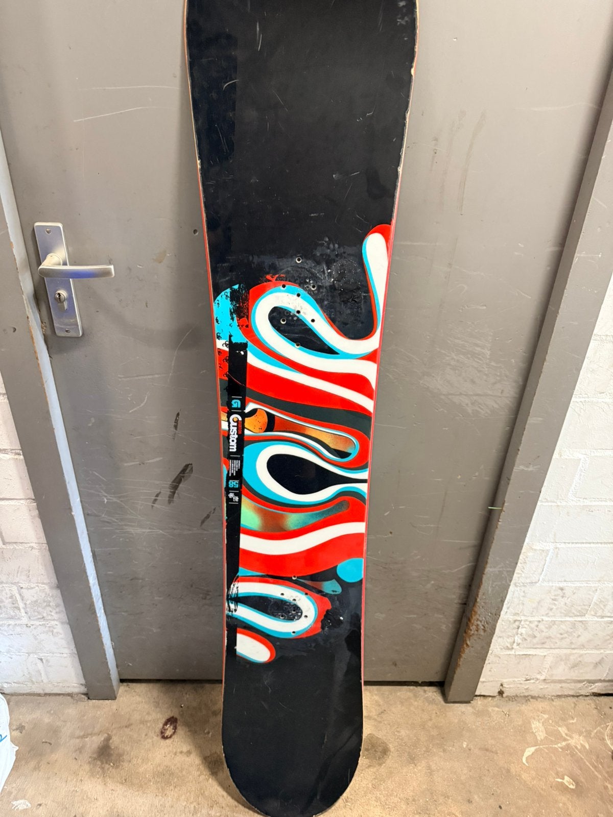 Burton Custom 58 Snowboard - Gebruikt, Sport en Fitness, Snowboarden, Ophalen, Gebruikt, Board