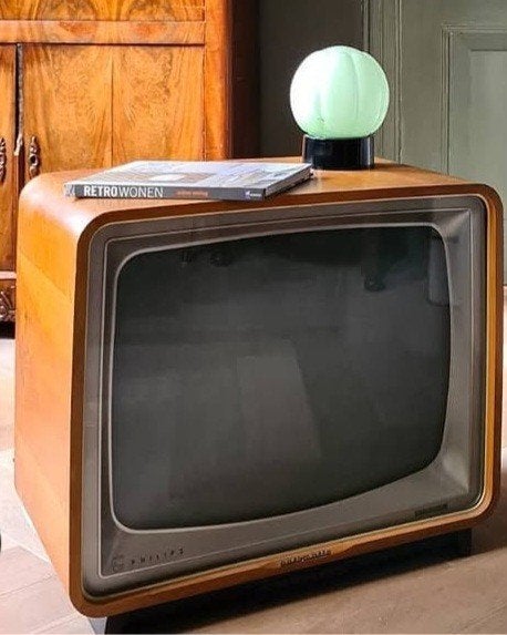 Vintage/retro Philips Televisie uit de jaren '50, Ophalen