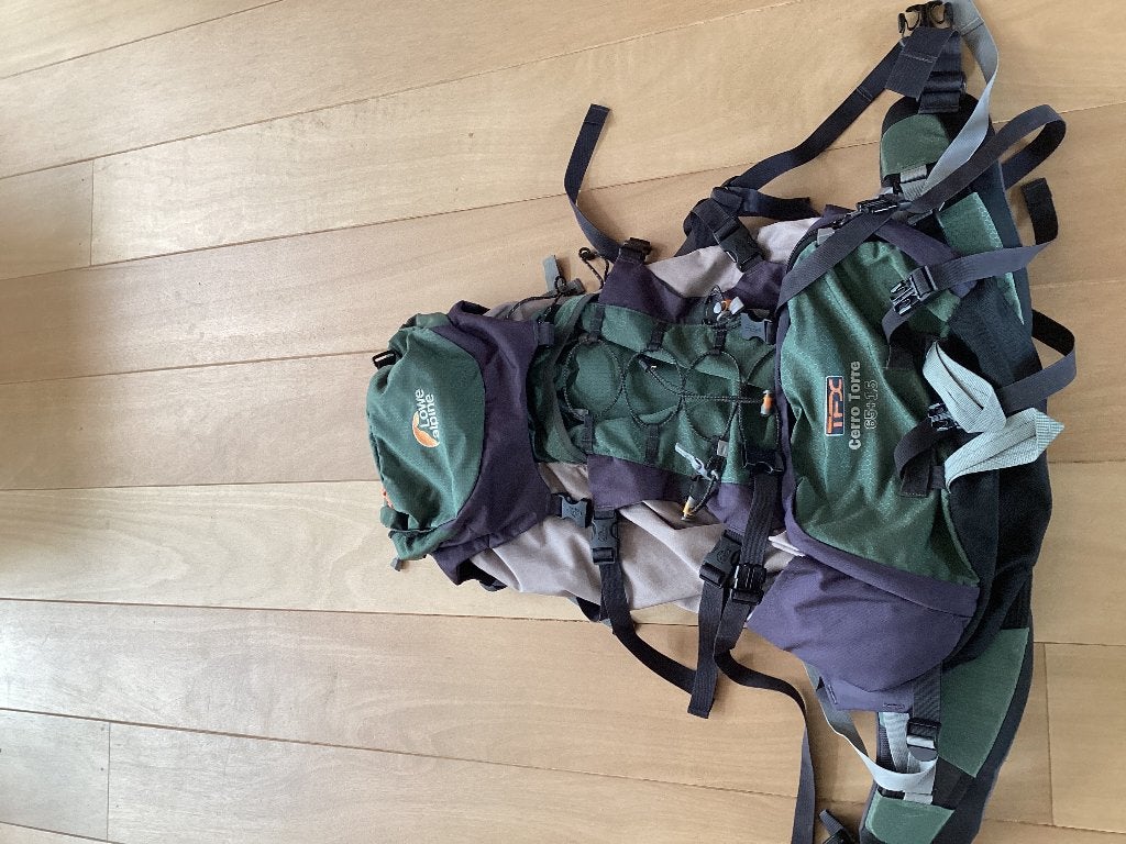 Rugzak, 40 cm of meer, Gebruikt, Trekking, 60 cm of meer