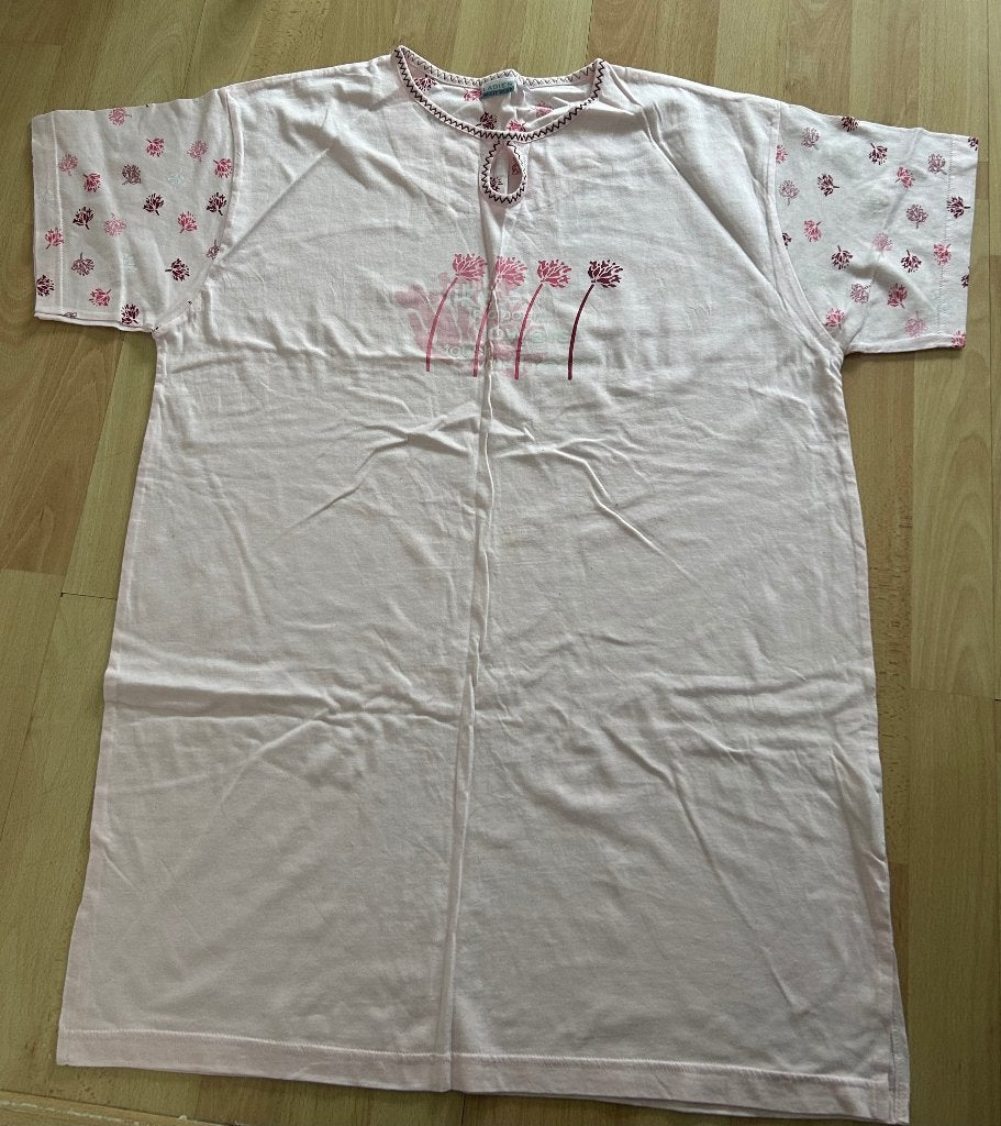 Nachthemd/long shirt pyjama roze maat XL: Nieuw, Ophalen of Verzenden, Nieuw, Maat 46/48 (XL) of groter